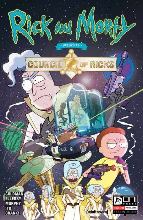 Rick and Morty Presents - Council of Ricks #1