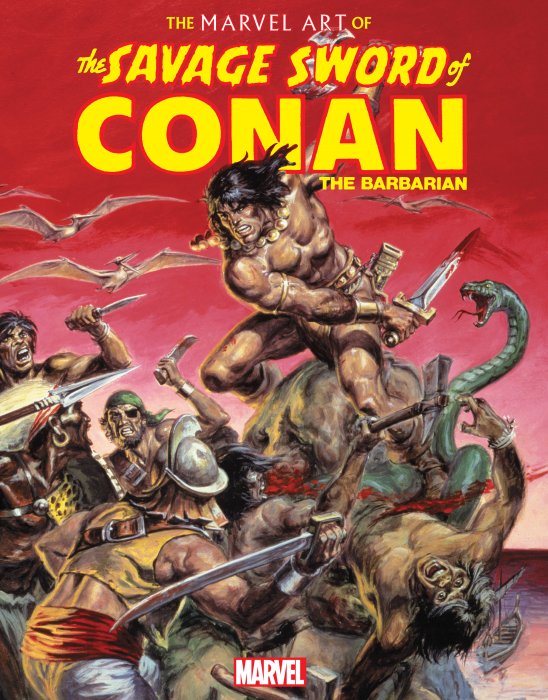 The Marvel Art of Savage Sword of Conan #1