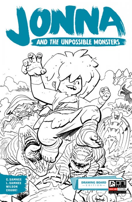Jonna and the Unpossible Monsters - Drawing Board Edition #1