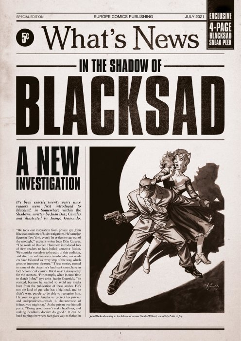 Blacksad - Special Edition - What’s News #1