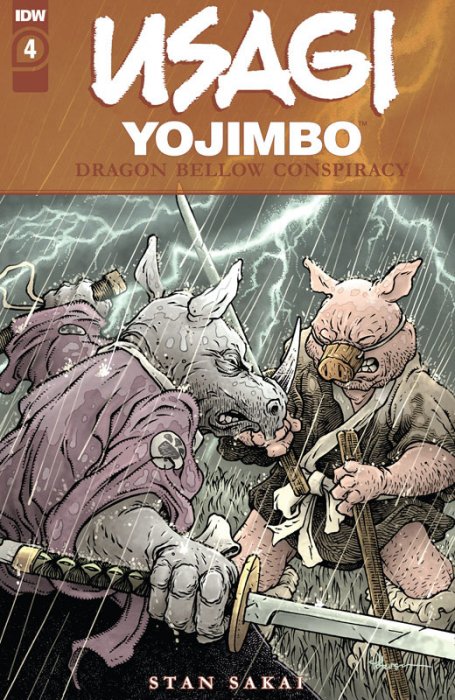 Usagi Yojimbo - The Dragon Bellow Conspiracy #4