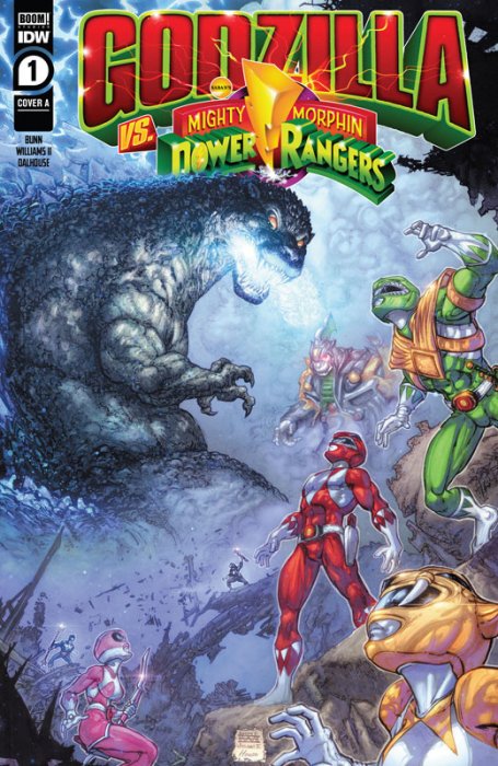 Godzilla vs. the Mighty Morphin Power Rangers #1