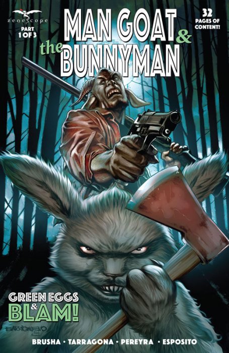 Man Goat & the Bunnyman - Green Eggs & Blam! #1