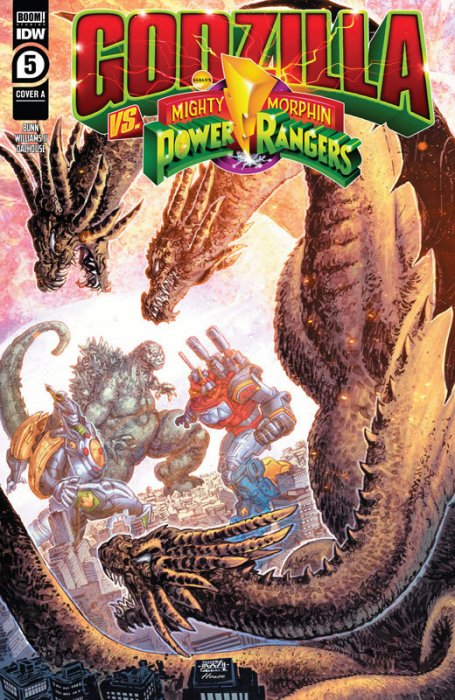 Godzilla vs. the Mighty Morphin Power Rangers #5