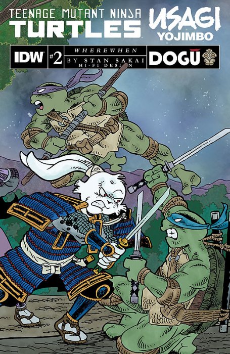 Teenage Mutant Ninja Turtles - Usagi Yojimbo - WhereWhen #2