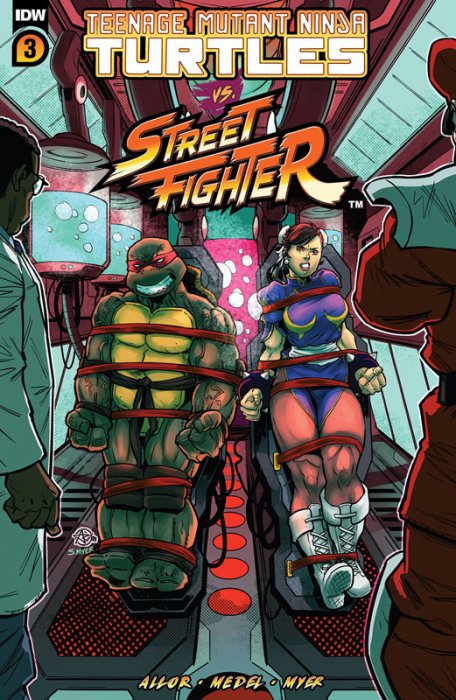 Teenage Mutant Ninja Turtles vs. Street Fighter #3