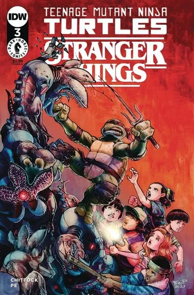 Teenage Mutant Ninja Turtles x Stranger Things #3