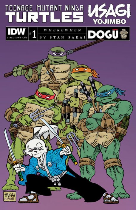 Teenage Mutant Ninja Turtles - Usagi Yojimbo - WhereWhen #1 - Director's Cut