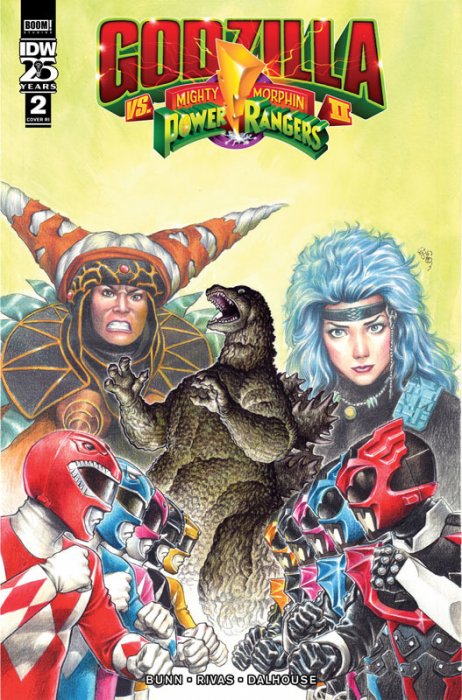 Godzilla Vs. The Mighty Morphin Power Rangers II #2