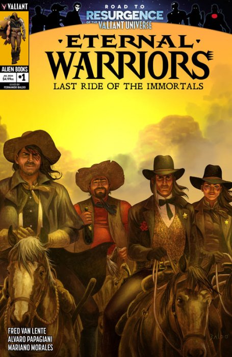 Eternal Warriors - Last Ride of the Immortals #1
