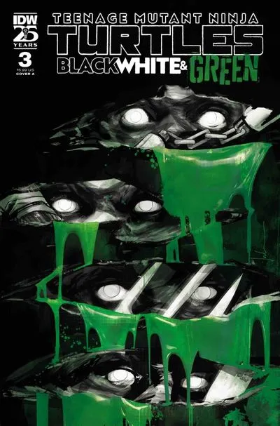 Teenage Mutant Ninja Turtles - Black, White, and Green #3