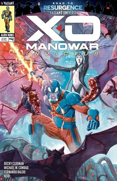 X-O Manowar - Invictus #4