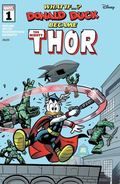 Marvel and Disney - What If…? Donald Duck Became Thor #1