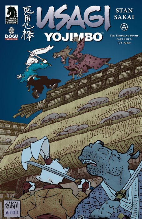 Usagi Yojimbo (282) - Ten Thousand Plums #3