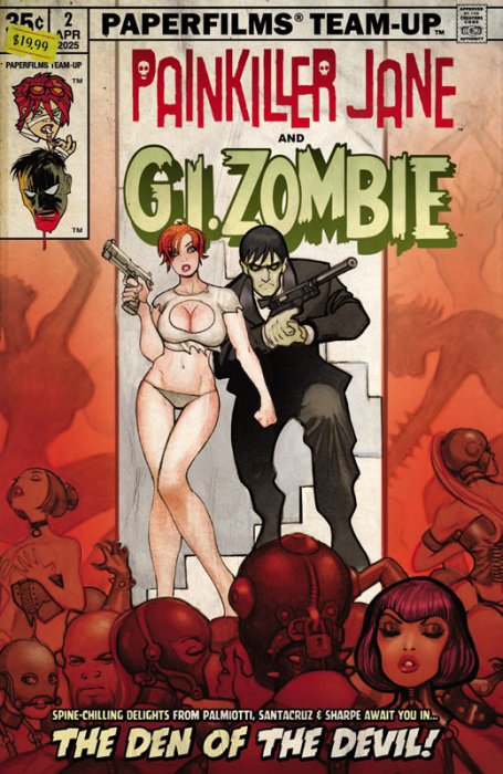 Paperfilms Team-Up - Painkiller Jane & G.I. Zombie #2