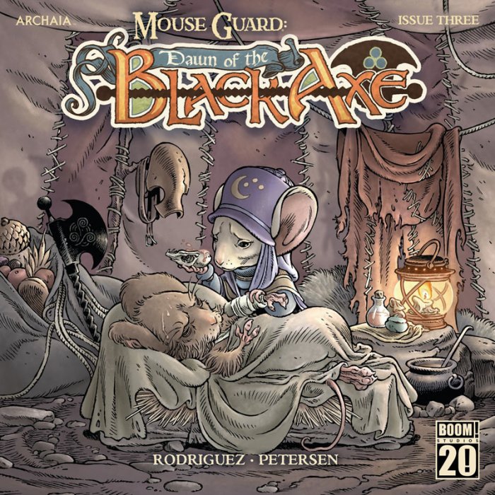 Mouse Guard - Dawn of the Black Axe #3