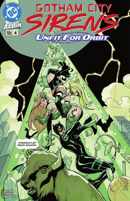 Gotham City Sirens - Unfit For Orbit #4