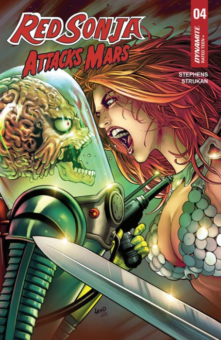 Red Sonja Attacks Mars #4