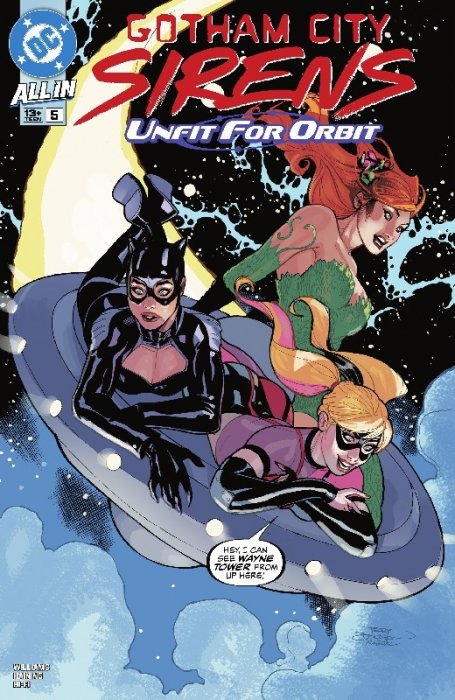 Gotham City Sirens - Unfit For Orbit #5