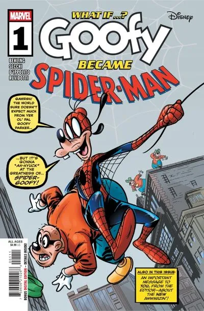 Marvel and Disney - What If…? Goofy Became Spider-Man #1