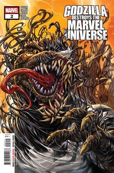 Godzilla Destroys The Marvel Universe #2
