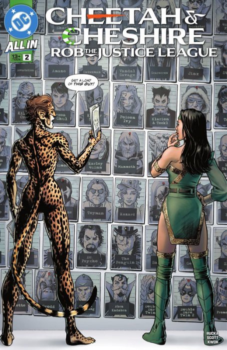 Cheetah and Cheshire Rob the Justice League #2