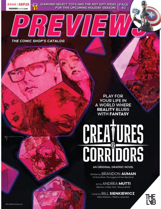 Previews #444 (Sep 2025 for Nov 2025)