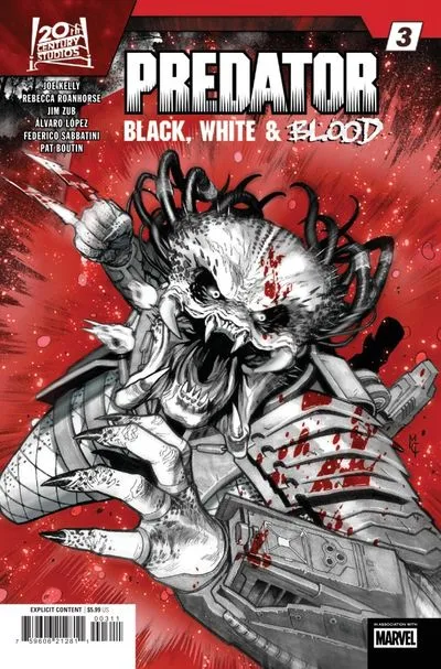 Predator - Black, White & Blood #3