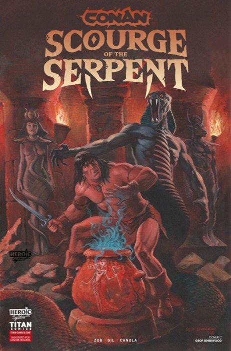 Conan the Barbarian - Scourge of the Serpent #1