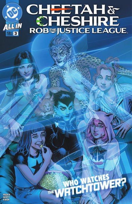 Cheetah and Cheshire Rob the Justice League #3