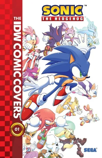 Sonic the Hedgehog - The IDW Comic Covers Vol.1