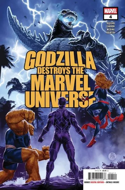 Godzilla Destroys The Marvel Universe #4