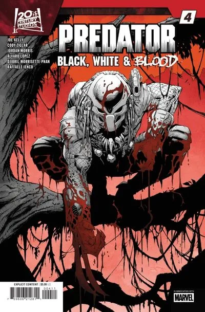 Predator - Black, White & Blood #4
