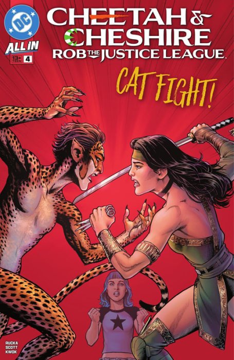 Cheetah and Cheshire Rob the Justice League #4