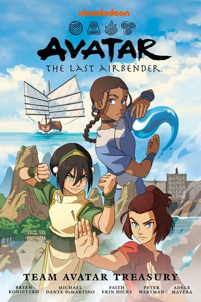 Avatar - The Last Airbender–Team Avatar Treasury Omnibus Vol..1