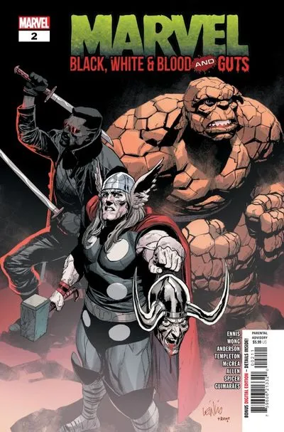 Marvel - Black, White & Blood and Guts #2