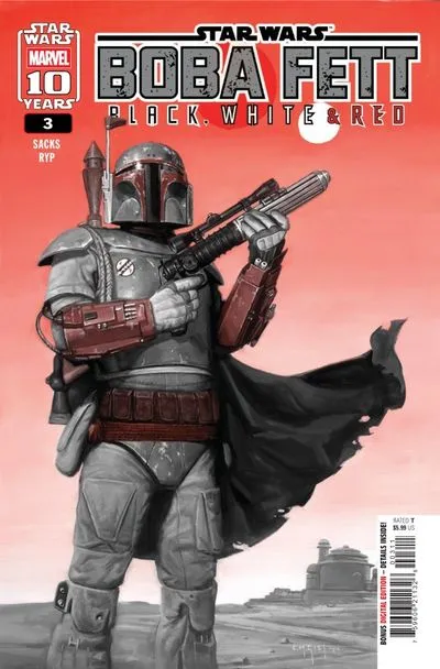 Star Wars - Boba Fett - Black, White & Red #3
