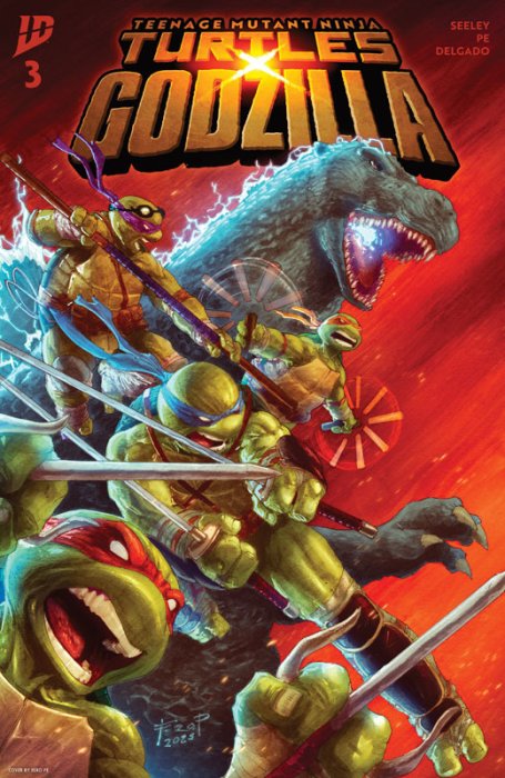 Teenage Mutant Ninja Turtles x Godzilla #3