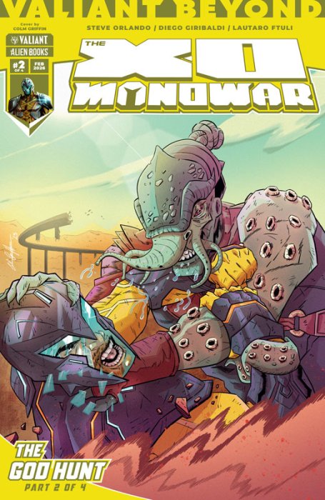 Valiant Beyond - The X-O Manowar - The God Hunt #2