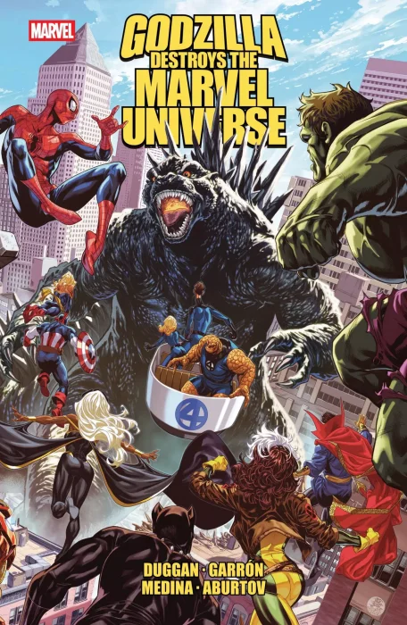 Godzilla Destroys the Marvel Universe #1-5