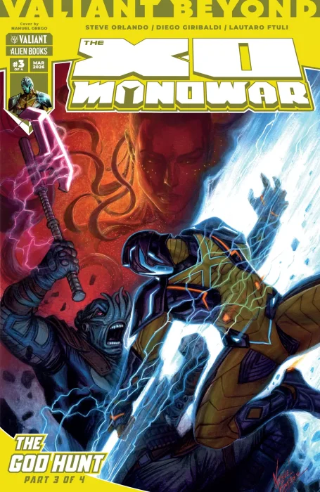 Valiant Beyond: The X-O Manowar - The God Hunt #3