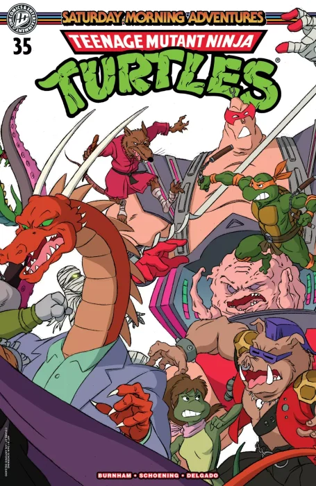 Teenage Mutant Ninja Turtles: Saturday Morning Adventures Vol. 2 #35