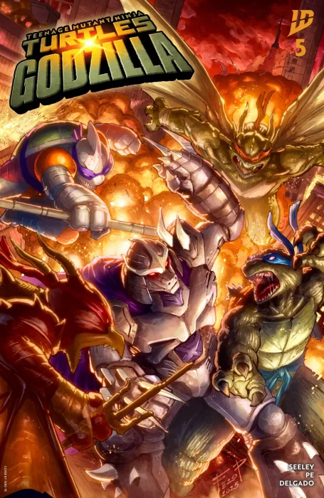 Teenage Mutant Ninja Turtles x Godzilla #5