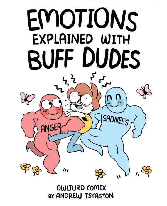 Owlturd Comix Emotions Explained with Buff Dudes