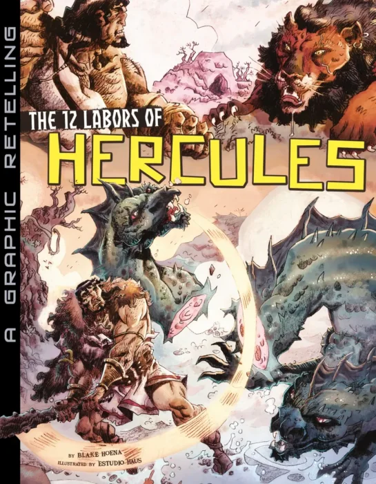 The 12 Labors of Hercules: A Graphic Retelling (Ancient Myths)