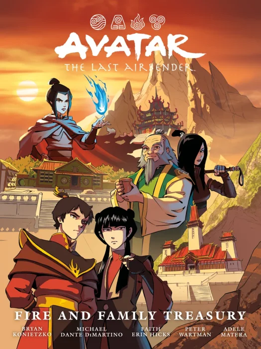 Avatar: The Last Airbender: Fire and Family Treasury Library Edition