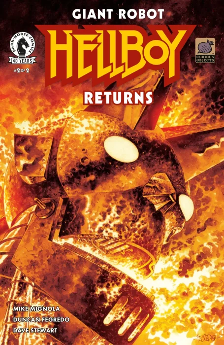 Giant Robot Hellboy Returns #2